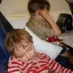 Flying with children
