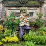 Should You Visit Ubud, Bali? Ubud bali. Architecture, gardens and statues on the main street.