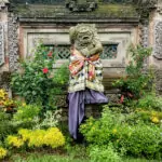 Should You Visit Ubud, Bali? Ubud bali. Architecture, gardens and statues on the main street.