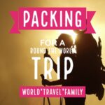 Packing for a Round the world trip female backpacker