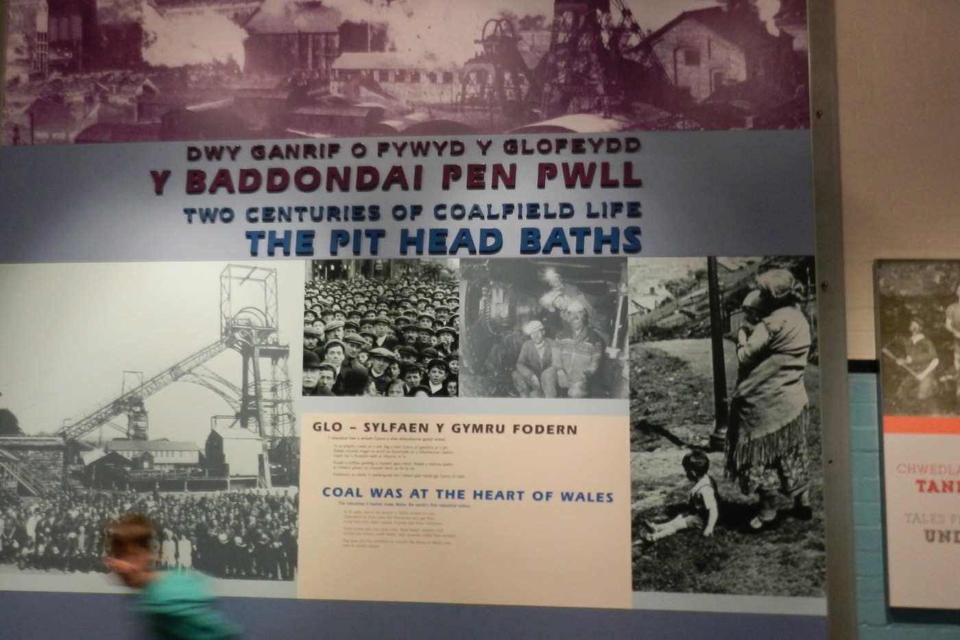 Mining history at big pit mining museum