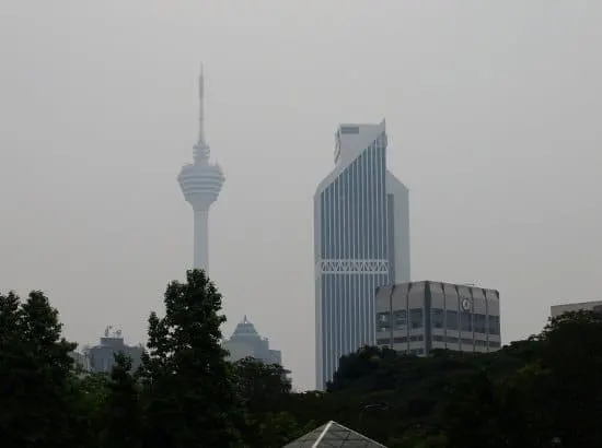 Kuala Lumpur negatives air pollution