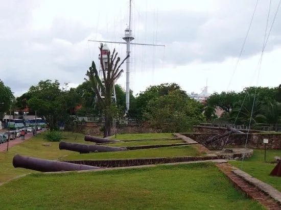 Fort Cornwallis Battlements