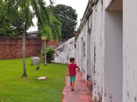 Fort Cornwallis Going Inside