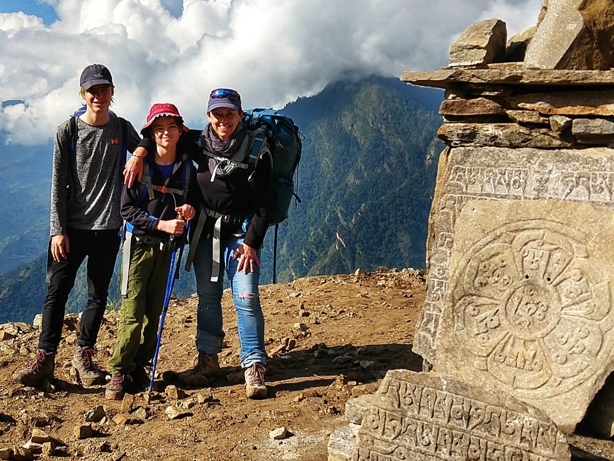 Backpacking with kids teens tweens