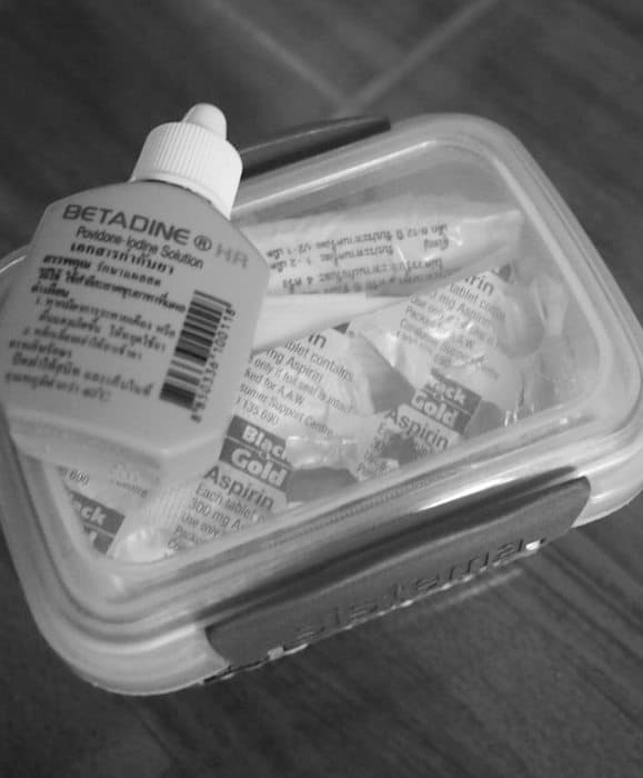 travel medical kit
