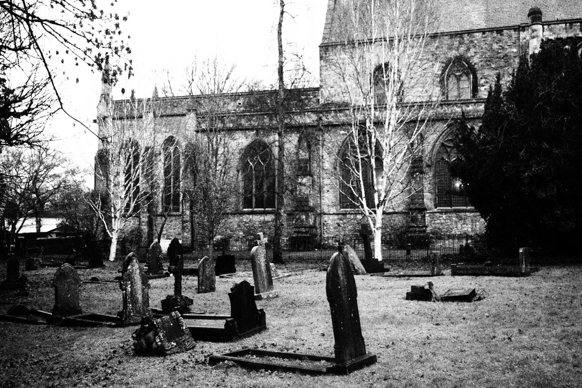 Llandaff cathedral the real church in Doctor Who episode monster in the church with Van Gogh