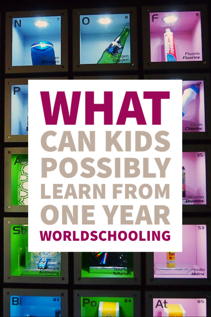 What kids can learn from travel.