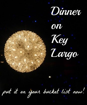 Dinner on Key Largo Florida. A special treat on a Canada to the Keys road trip. https://egypt-pass.biz