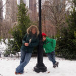 New York in Winter Snow