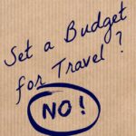 set a budget for travel