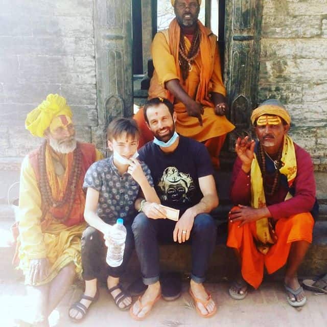 Sadhus in Kathmandu