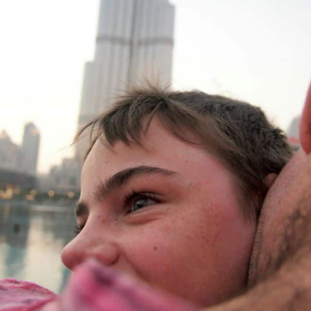 Burj al Arab with kids
