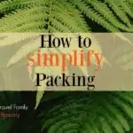 How to simplify packing