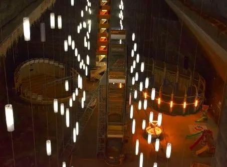 Main chamber Turda Salt Mine