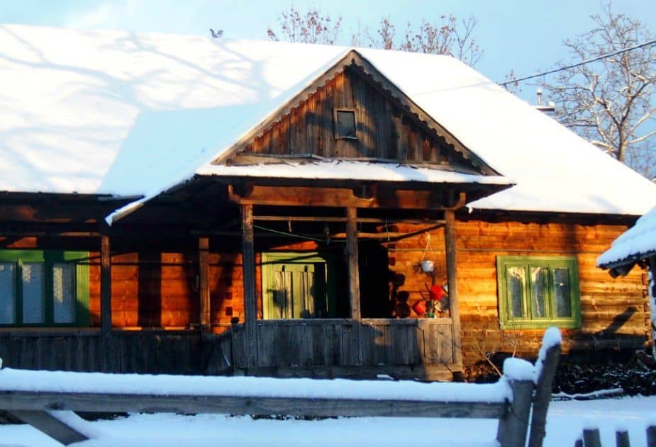 Traditional Village House Romania Breb Maramures