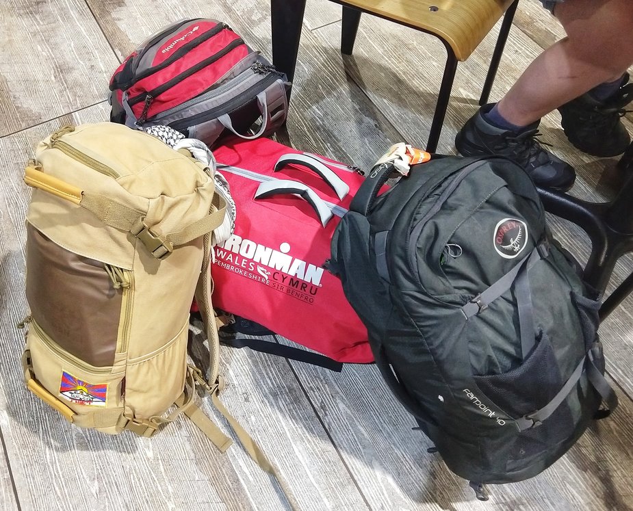 possessions vs experience everything we own in a bag