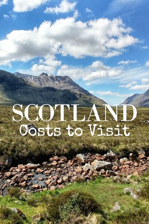 Scotland Trip Costs