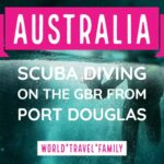 Australia scuba diving on the great barrier reef from port douglas
