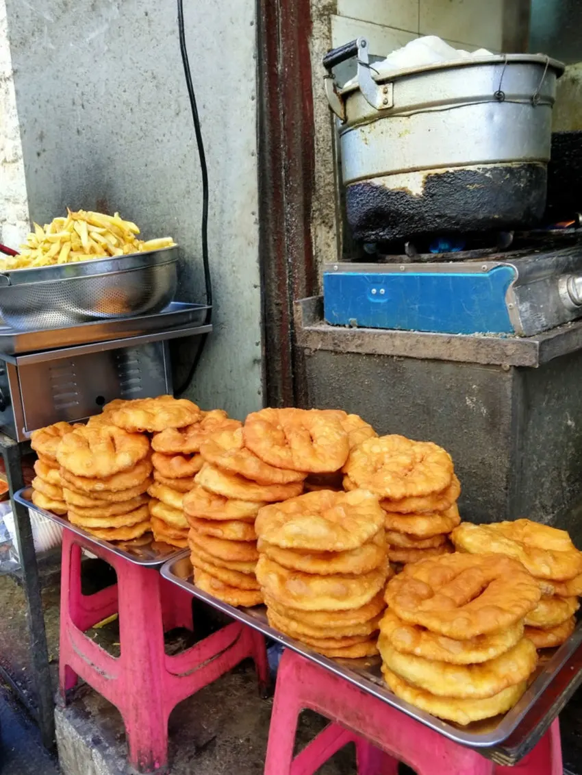 Tibetan Bread in Tibet