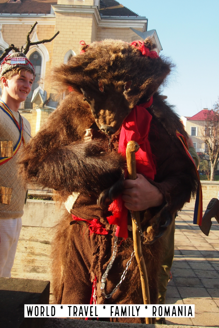 Bear Skin Romania Dance Winter Christmas