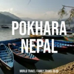the lake and boats Pokhara Nepal