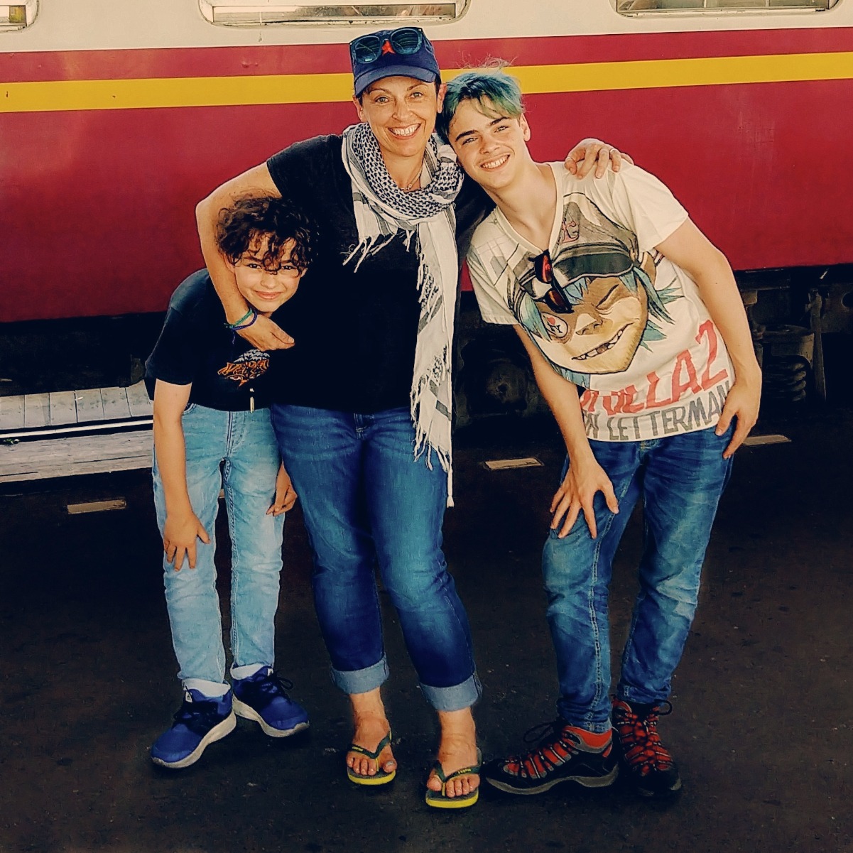 our travelling family