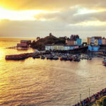 wales beautiful fishing harbour