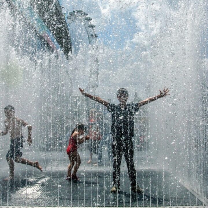 south london south bank fountains