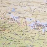 where is nepal located map