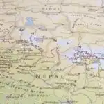 where is nepal located map