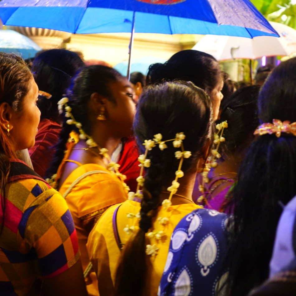 Thaipusam processiony