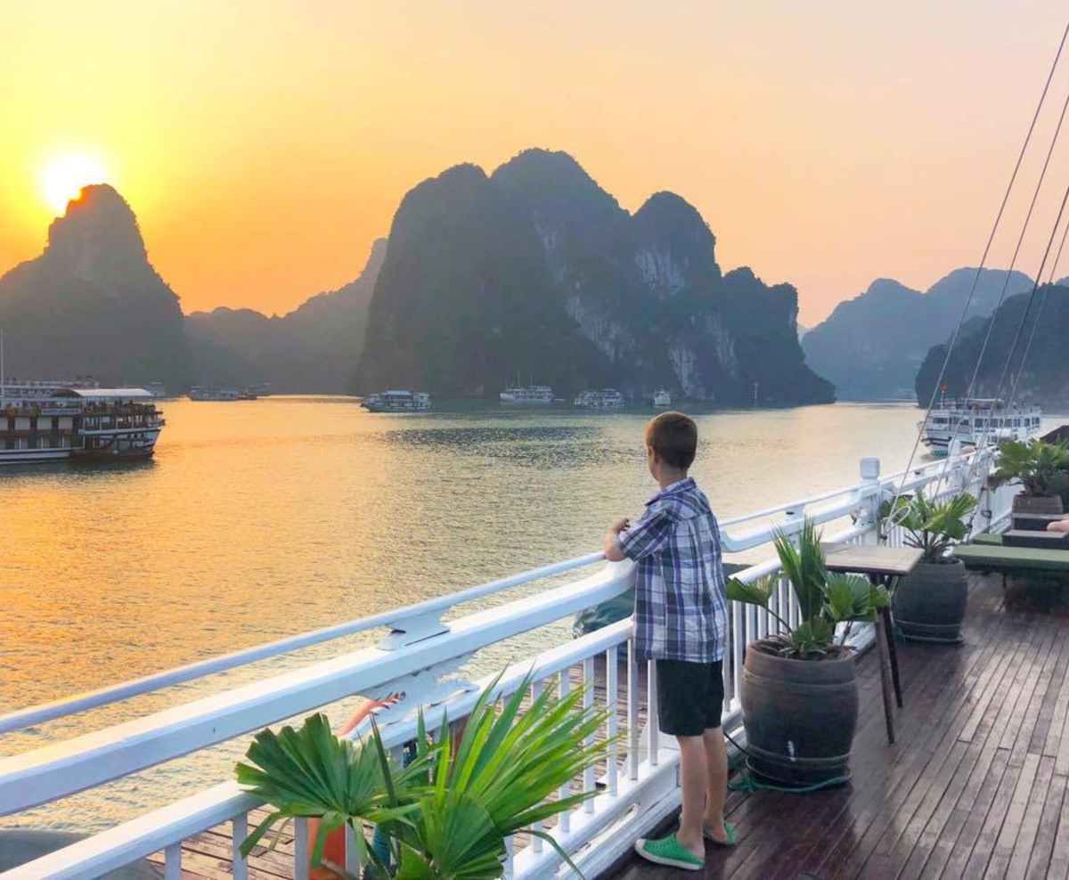 Halon bay vietnam cruise with kids