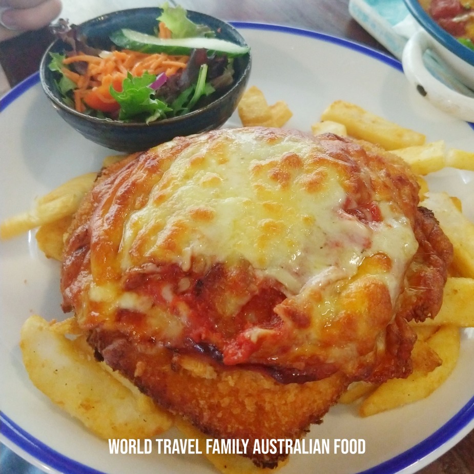 popular australian food chicken parmigiana