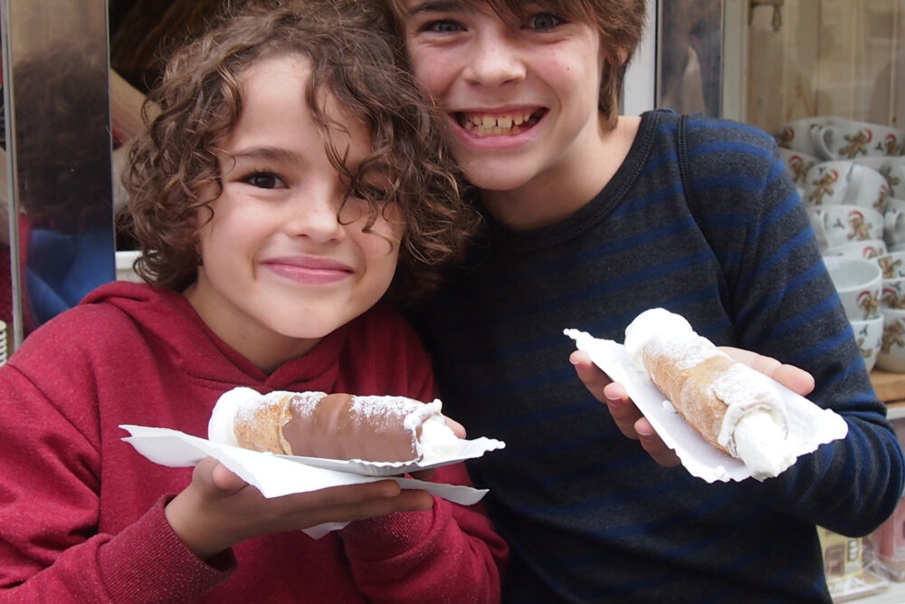 trdelnik europe christmas fair prague