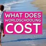 what does worldschooling cost child world schooling