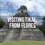 Flores to Tikal. Tikal from Flores by Bus & Shuttle Visiting Tikal From Flores
