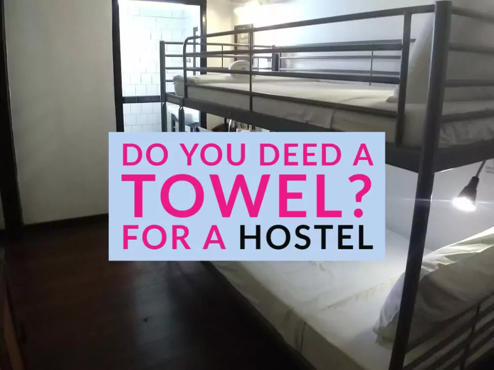 Do hostels provide towels