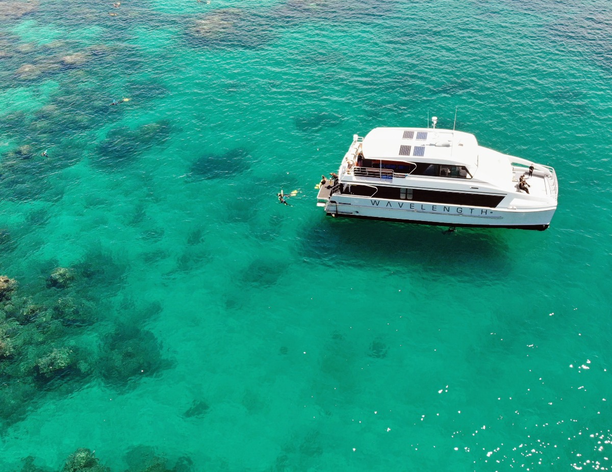 Great Barrier Reef Snorkel Family Boat