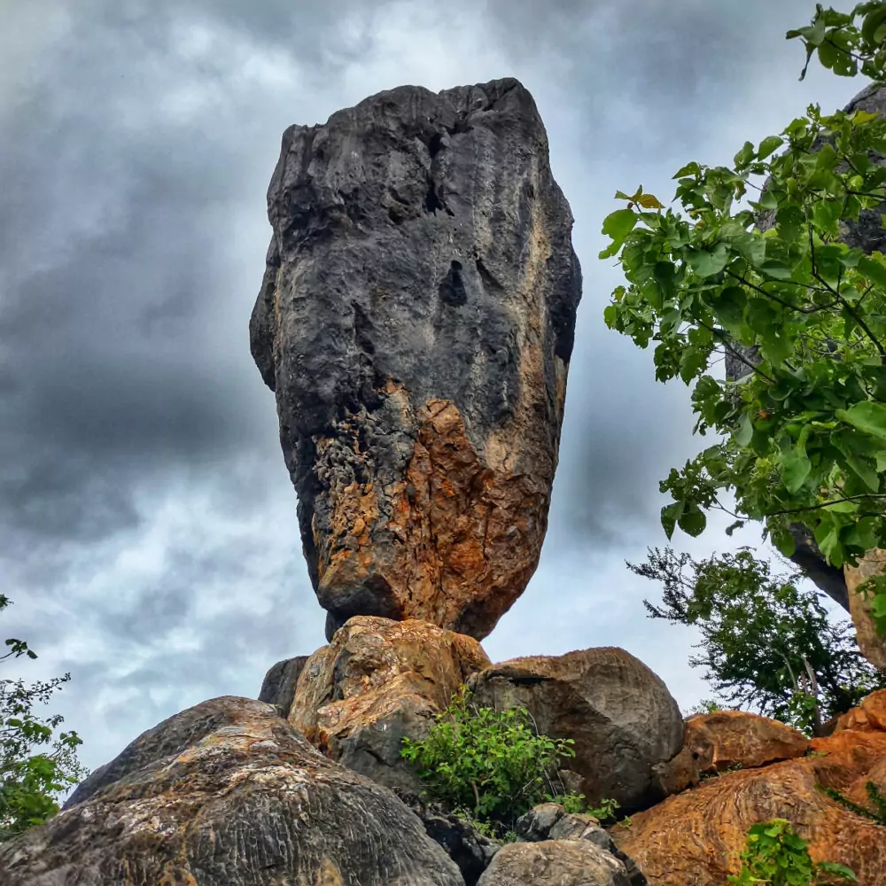 Standing rock at Chillagoe