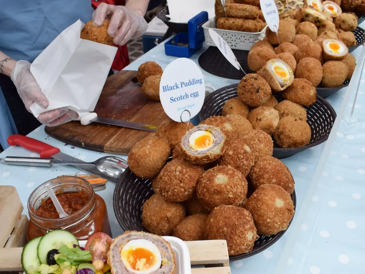 Scotch Egg British food photo