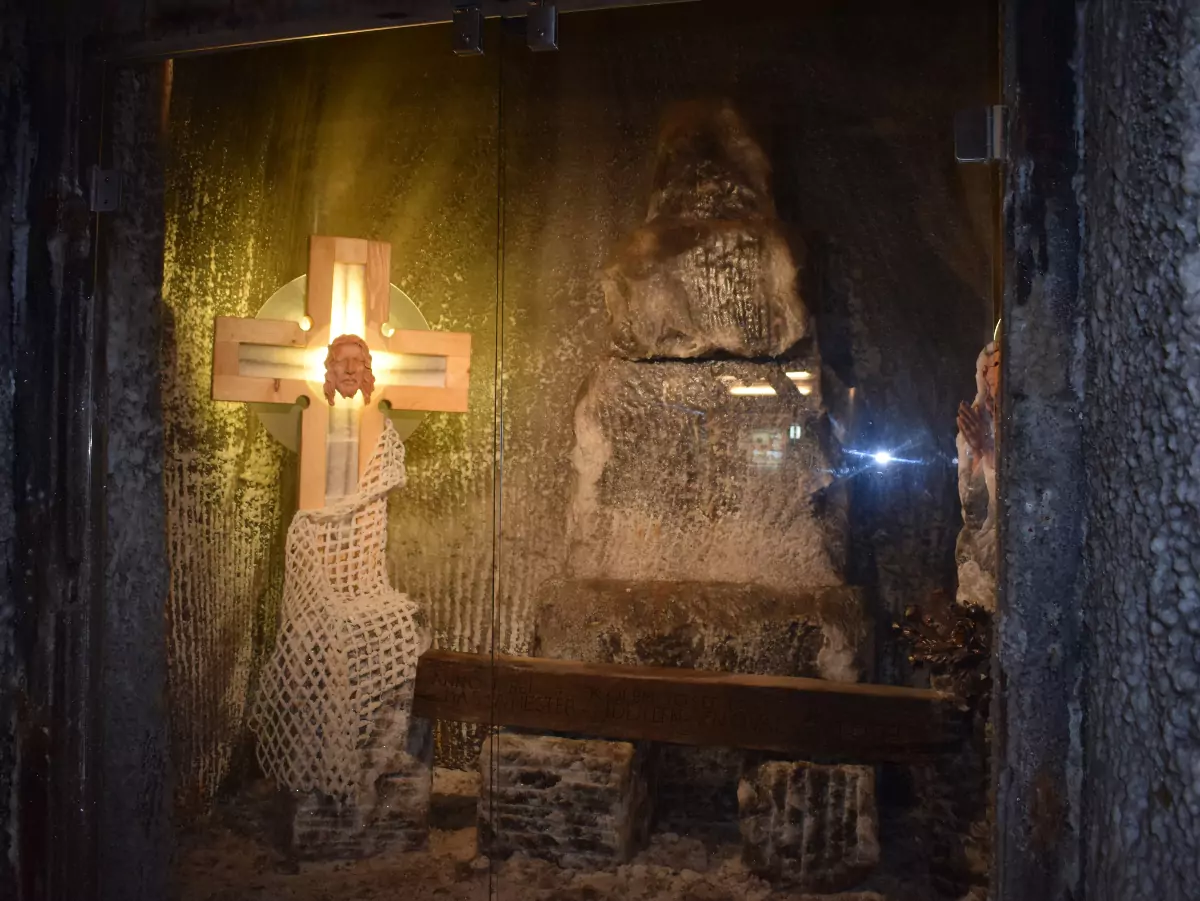 Church inside Turda Salt Mine