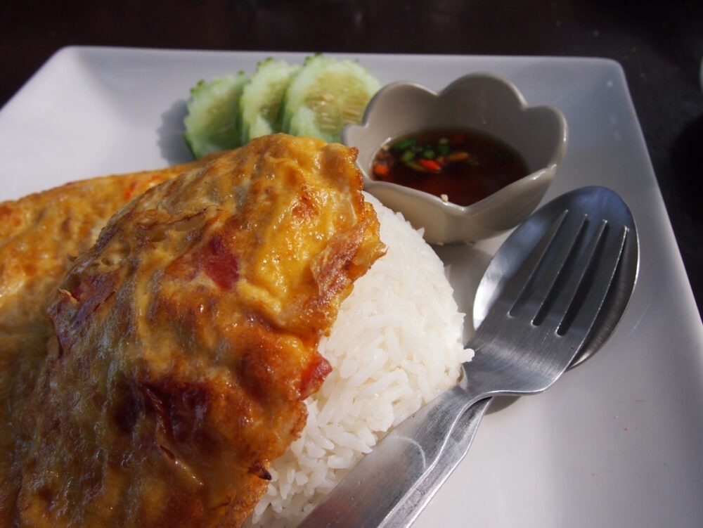 A simple Thai meal