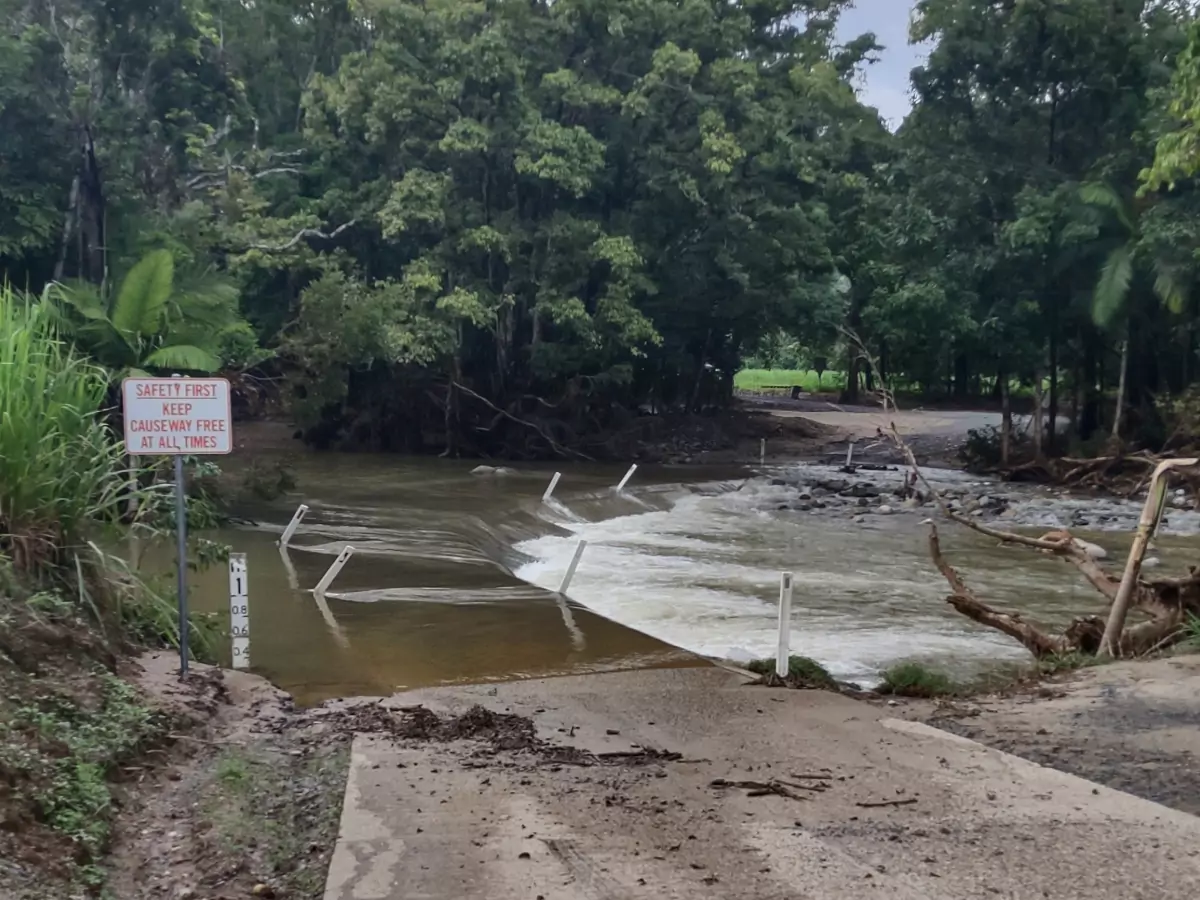Shannonvale causeway closed