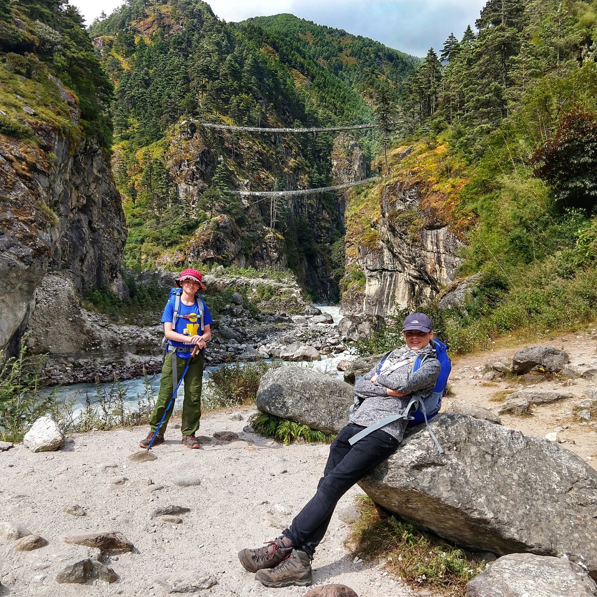 Hilary Bridge Day 2 Everest Base Camp Trek Itinerary