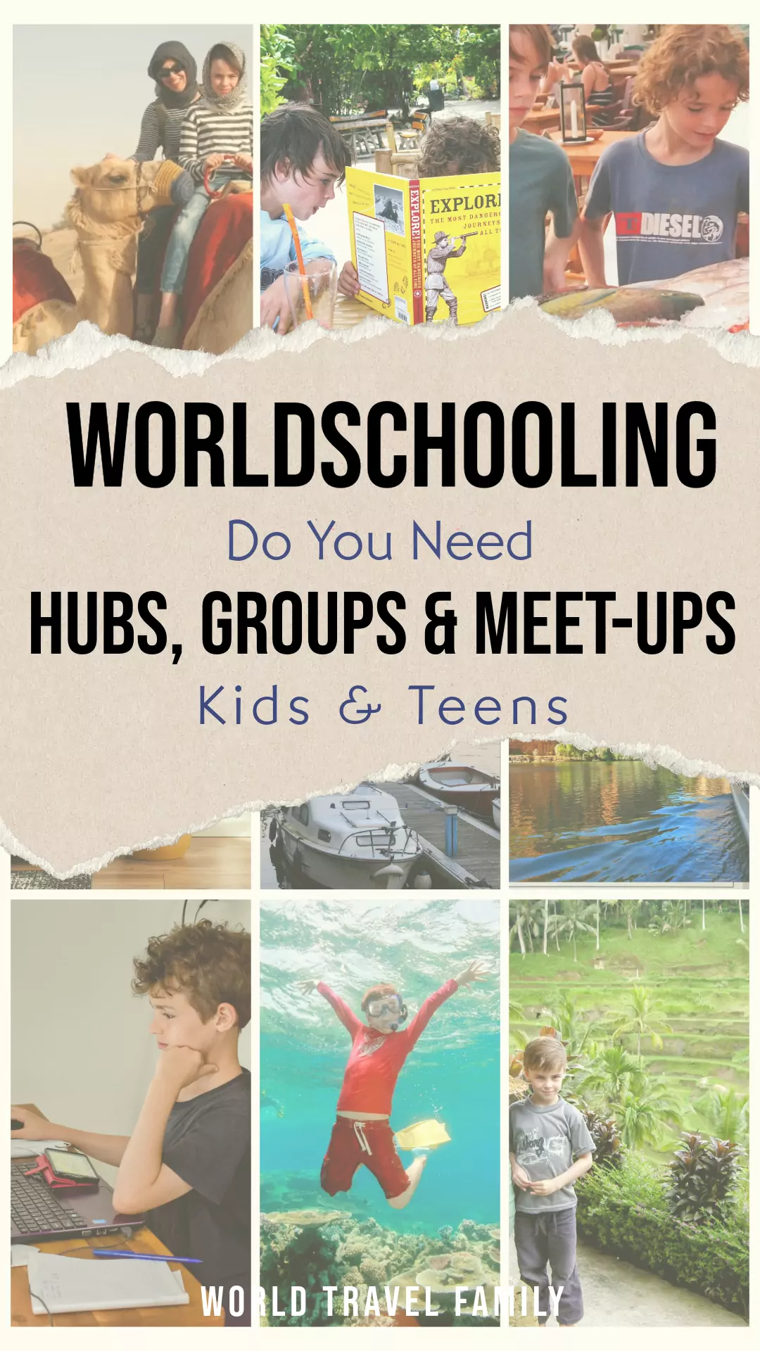 Worldschooling Hubs, Groups, and Meet-Ups
