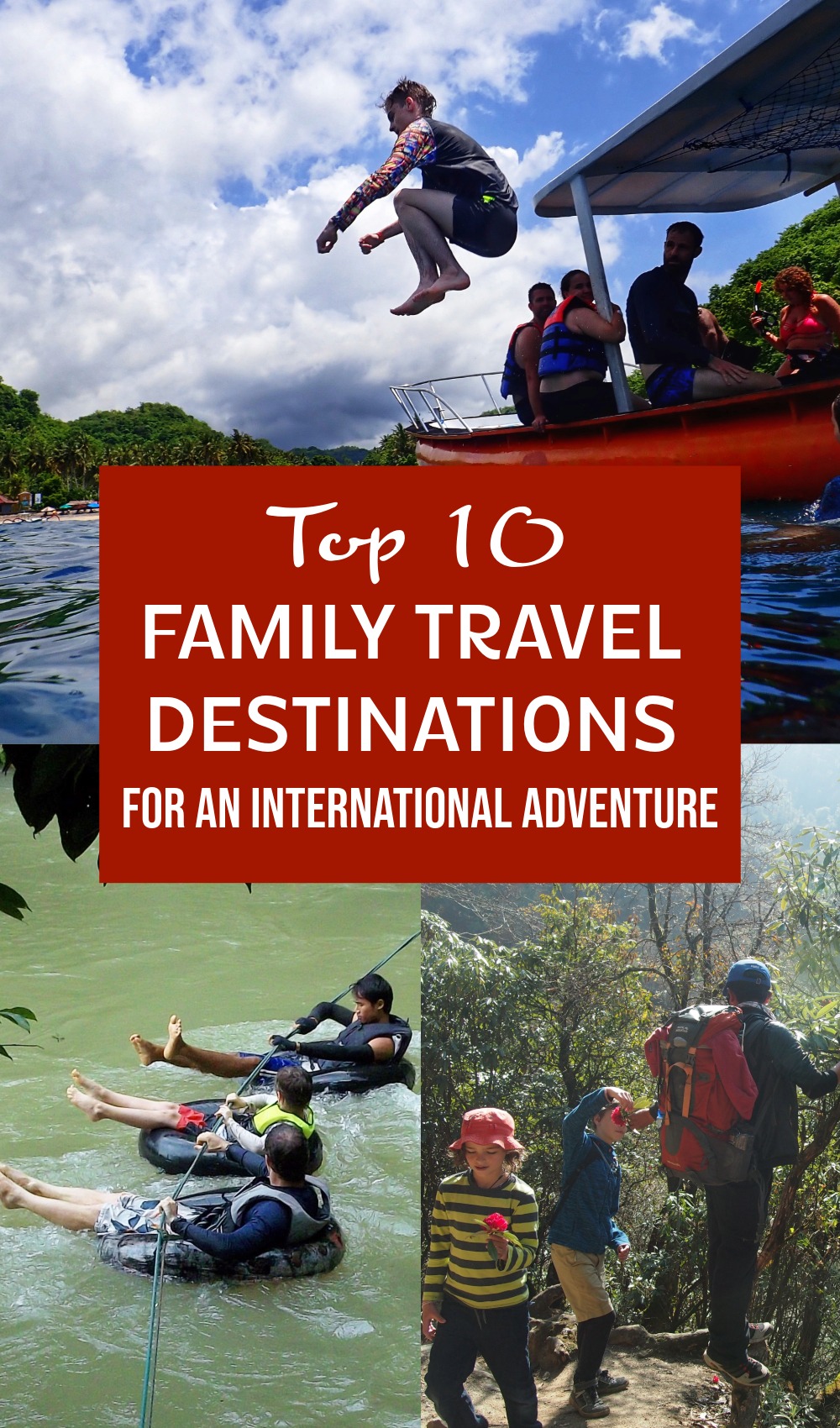Family Adventure Travel Bucket List Destinations