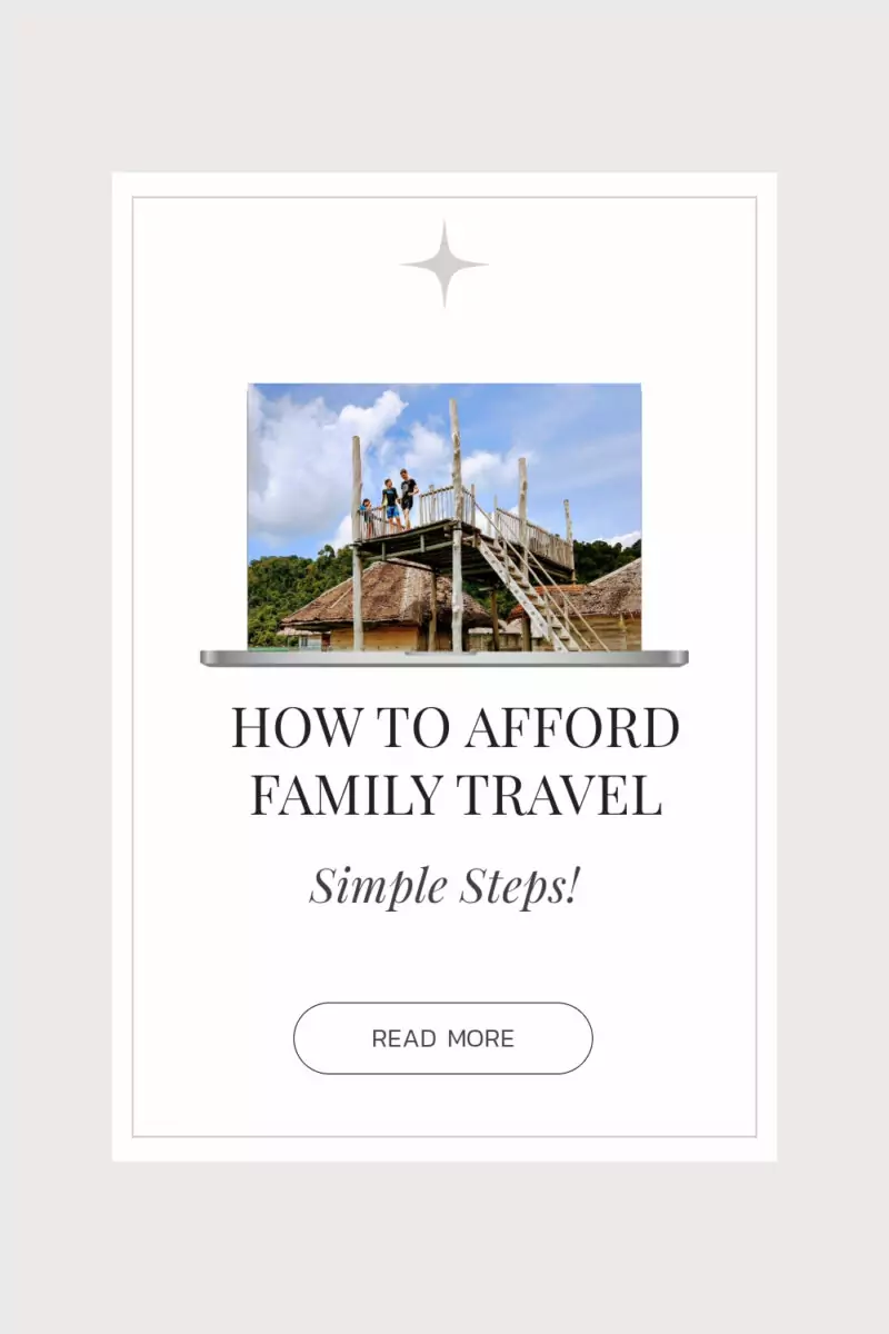 How To Afford Family Travel, Family on Vacation