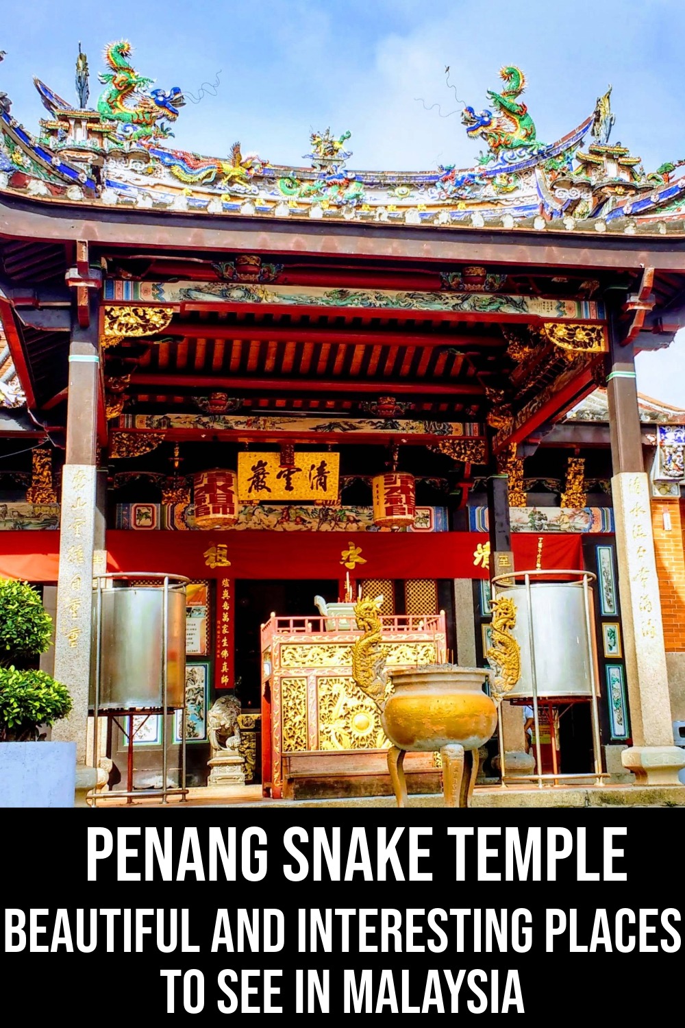 Snake Temple - Penang, Malaysia