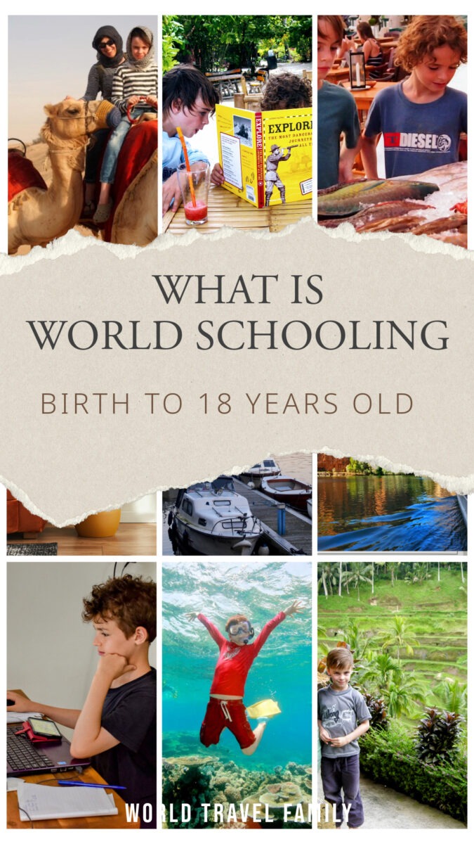 What is world schooling examples of kids world schooling